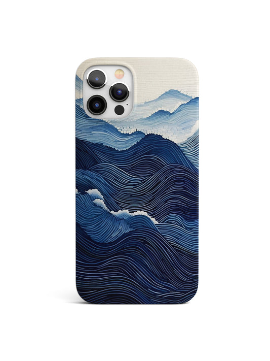 Wave Pastel Art Matte Case