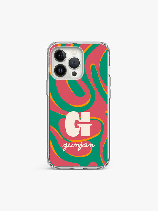 Psychic Hippie Name Printed Clear Silicone Cover