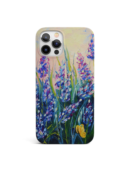 Lavender Bloom Pastel Art Matte Case