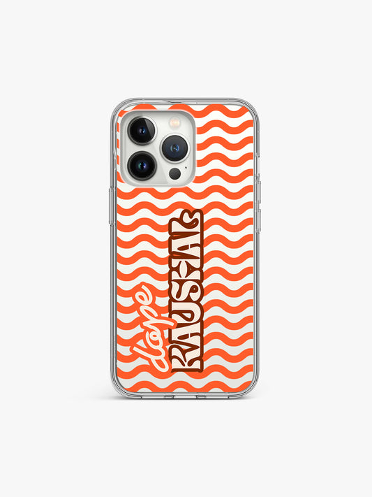 Dope Hippie Name Printed Clear Silicone Cover