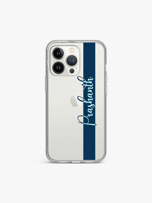 Paradise Name Printed Clear Silicone Cover