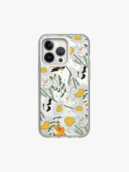 Calendula Floret Silicone Case Cover