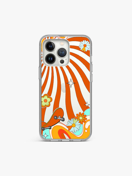 Sunny Skates Hippie Silicone Case Cover