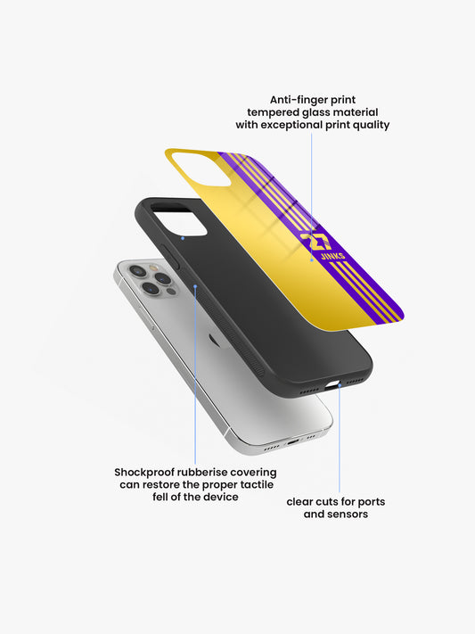 Kolkata Triad Cricket Name Printed Glass Gripper Cover