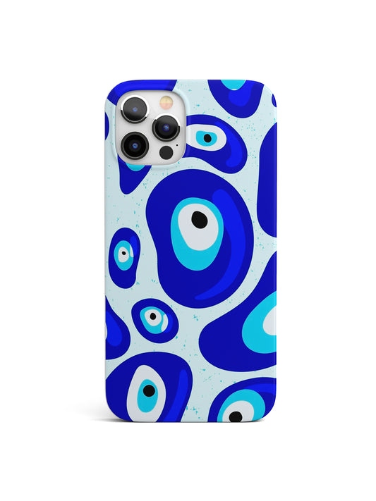 Psychedelic Nazar Evil's Eye Matte Case
