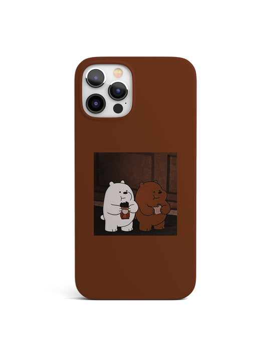Bare Bear Aesthetic Matte Case