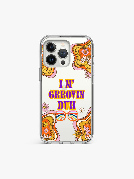 Groovin Hippie Silicone Case Cover