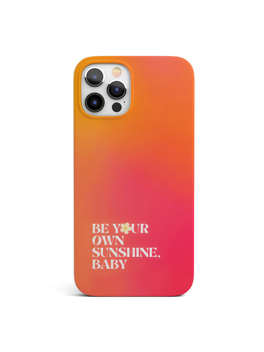 Be your sunshine Gradient Matte Case