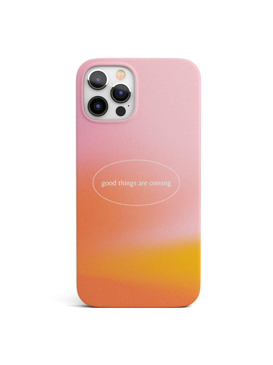 Good thing coming Gradient Matte Case