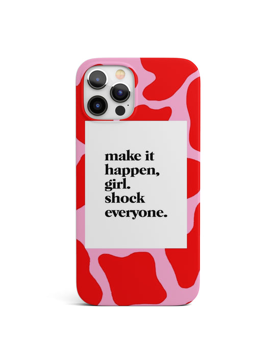 Make it happen Motif Matte Case