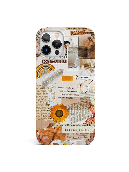 Brown Board Aesthetic Matte Case