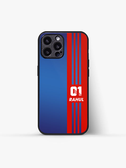 Delhi Triad Cricket Name Printed Glass Gripper Cover