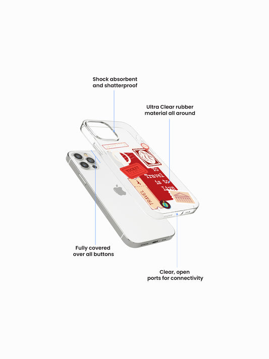 Travel to live Journey Travel Silicone Case Cover
