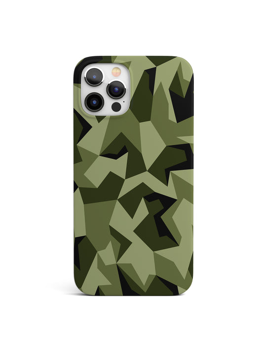 Flax smoke Camouflage Matte Case
