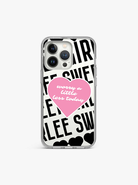 Worry less Gal Silicone Case Cover