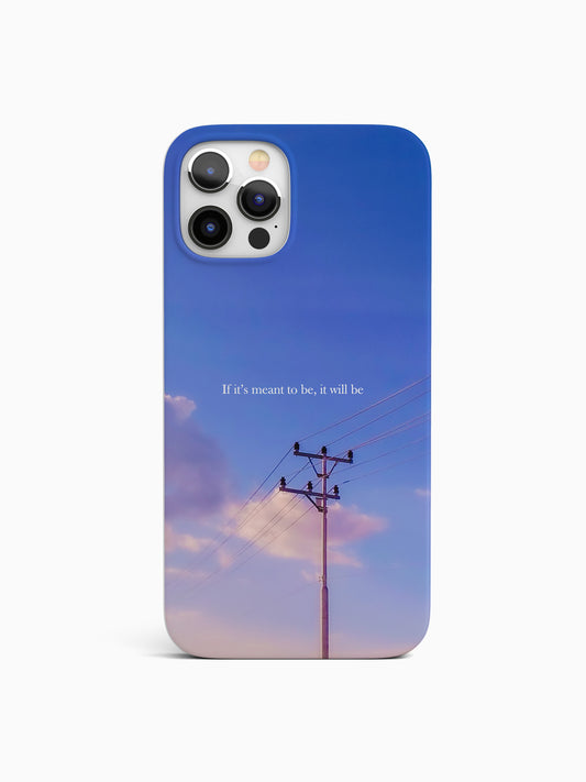 Meant to be Pleasant Skyline Matte Case