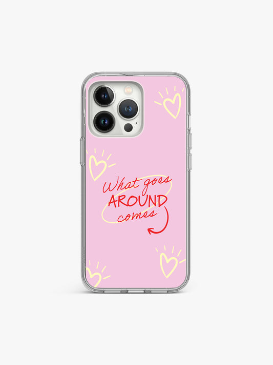 Comes around Gal Silicone Case Cover