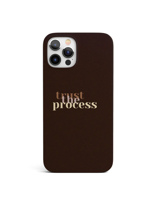 Trust the process Aesthetic Matte Case