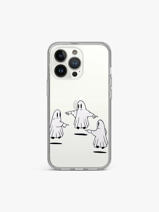 Ghost Trio Silicone Case Cover