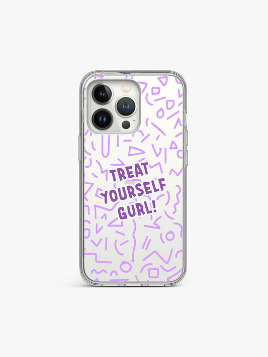 Treat Yourself Gal Silicone Case Cover