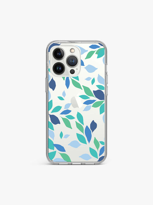 Arctic frond Floret Silicone Case Cover