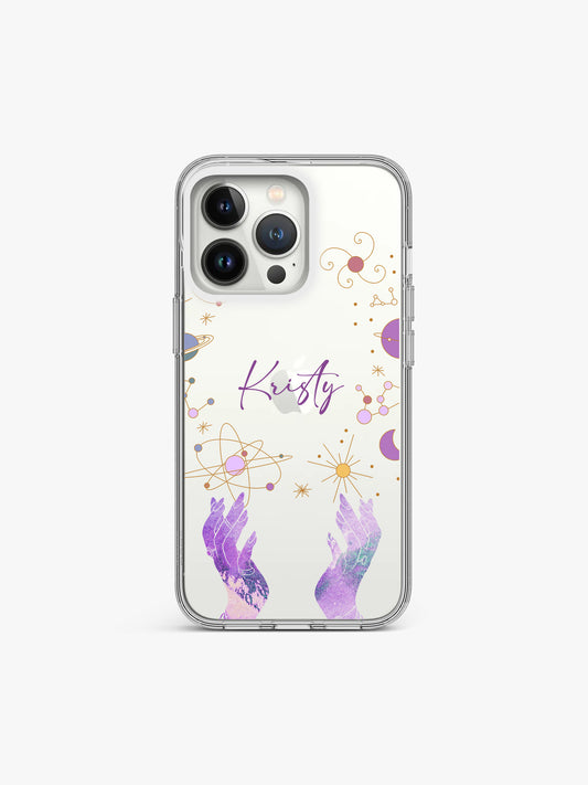 Fortune Dreamy Name Printed Clear Silicone Cover