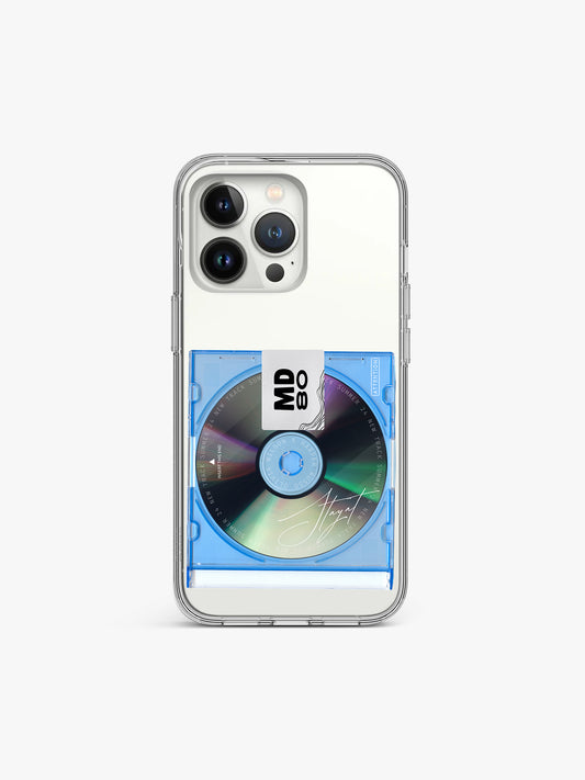 C Disc Music Printed Clear Silicone Cover