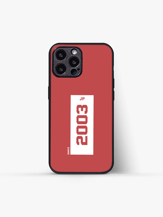 Since Year and Name Glass Case