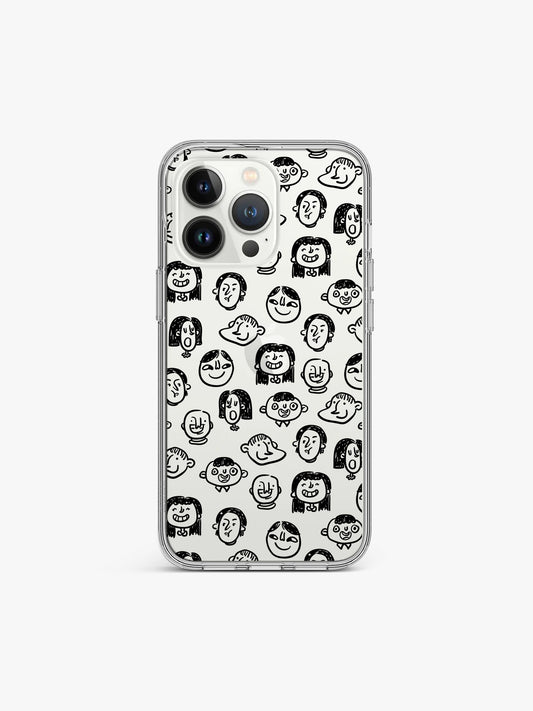 Faces Y2K Silicone Case Cover