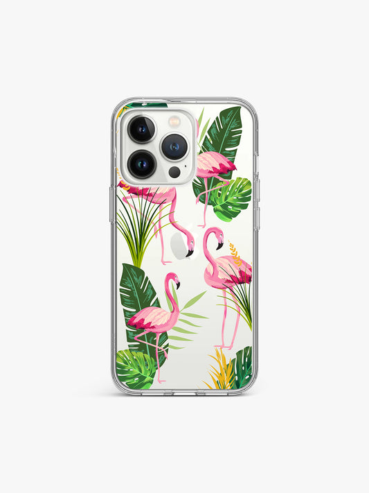 Flamingo Safari Silicone Case Cover