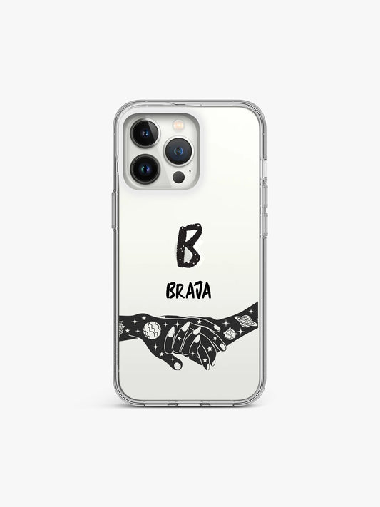 Infinity Dreamy Name Printed Clear Silicone Cover