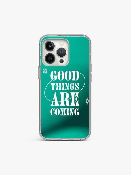 Good things Good Luck Silicone Case Cover