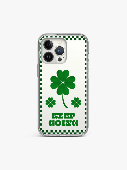 Keep Going Good Luck Silicone Case Cover