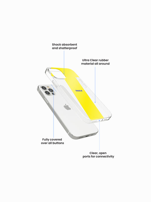 Chennai Premier Cricket Name Printed Clear Silicone Cover