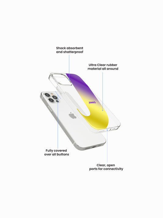 Kolkata Premier Cricket Name Printed Clear Silicone Cover