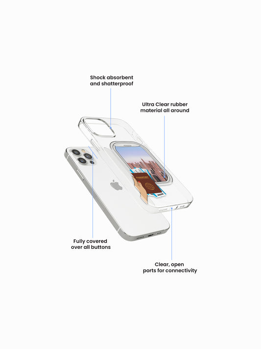 Plane window Travel Silicone Case Cover