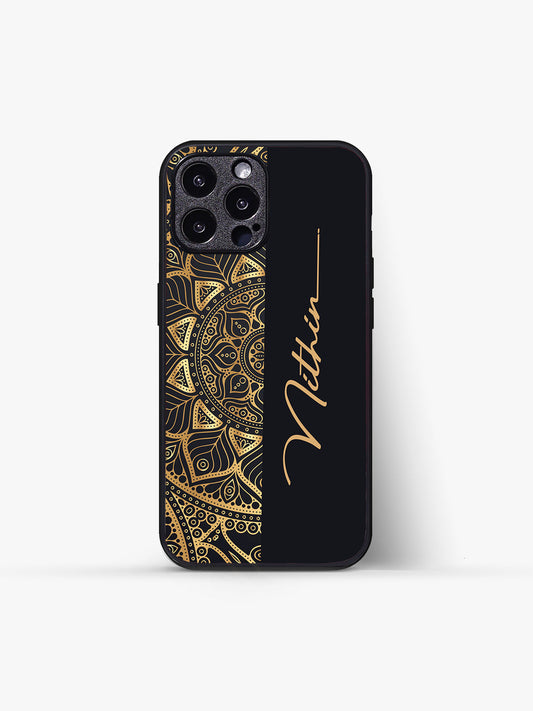 Shape Name Glass Case