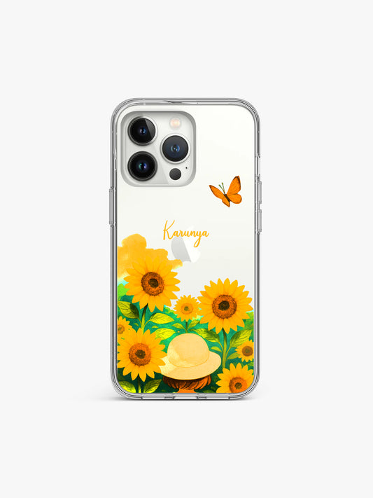 Sunny Soul Trail Name Printed Clear Silicone Cover