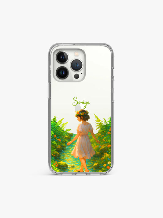 Sylvan Soul Trail Name Printed Clear Silicone Cover