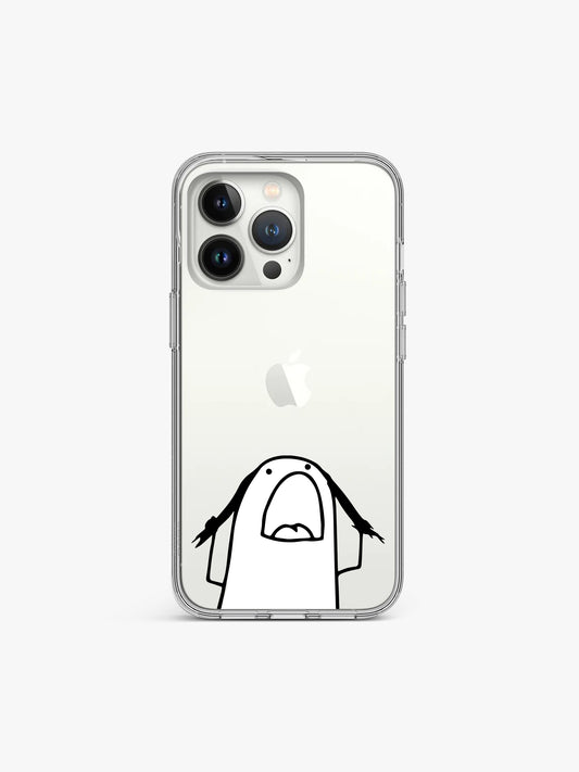 Angry Stickman Silicone Case Cover