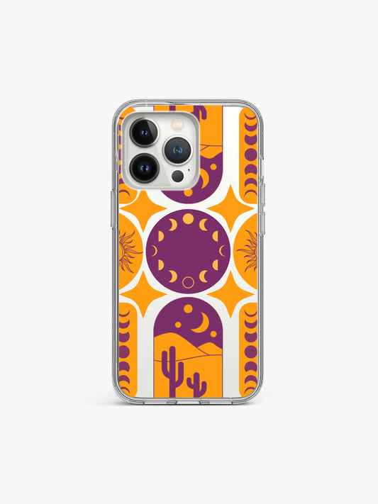 Astral Riddle Printed Clear Silicone Cover