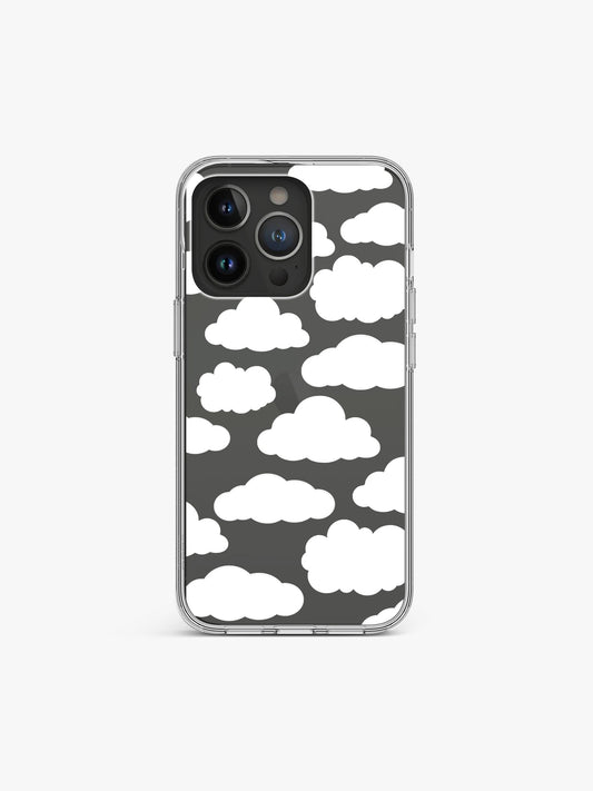 Veil Cloud Printed Clear Silicone Cover