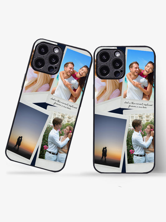 Lovebook polaroid Couple Glass Gripper Cover