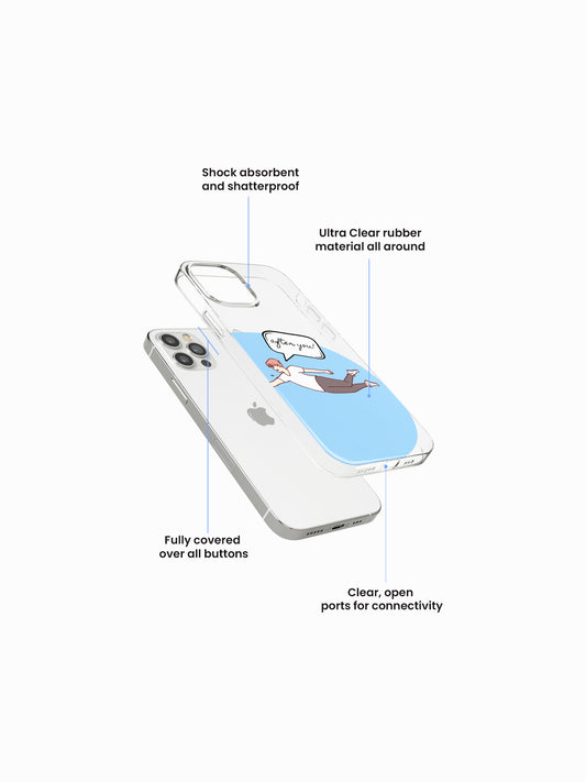 Dramatic Couple Silicone Case Cover