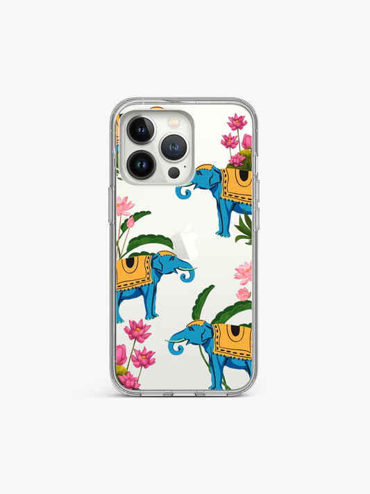 Elephant Safari Silicone Case Cover