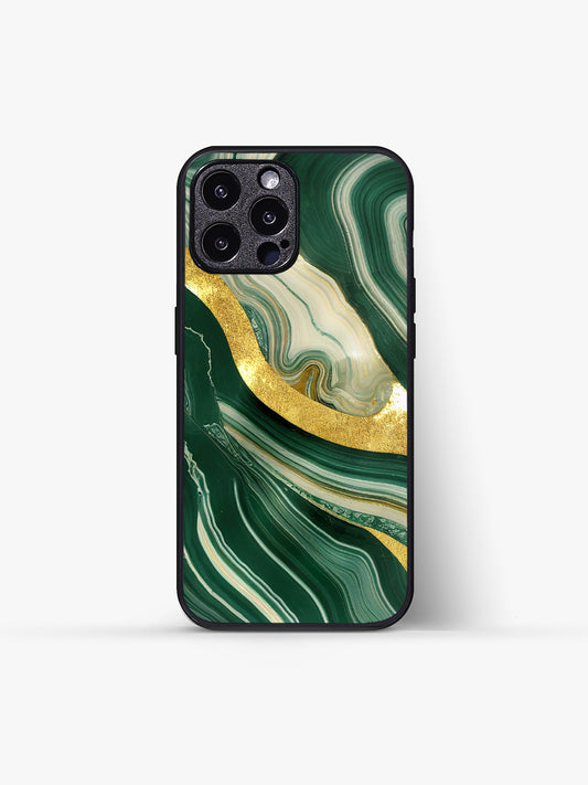 Rainforest Crystal Glass Gripper Cover