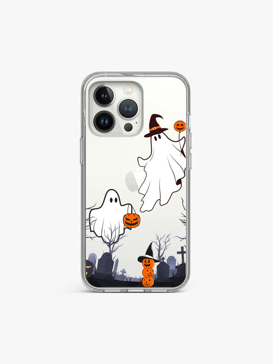 Halloween Ghost Silicone Case Cover