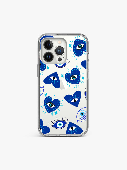 Hearty Evil's Eye Silicone Case Cover