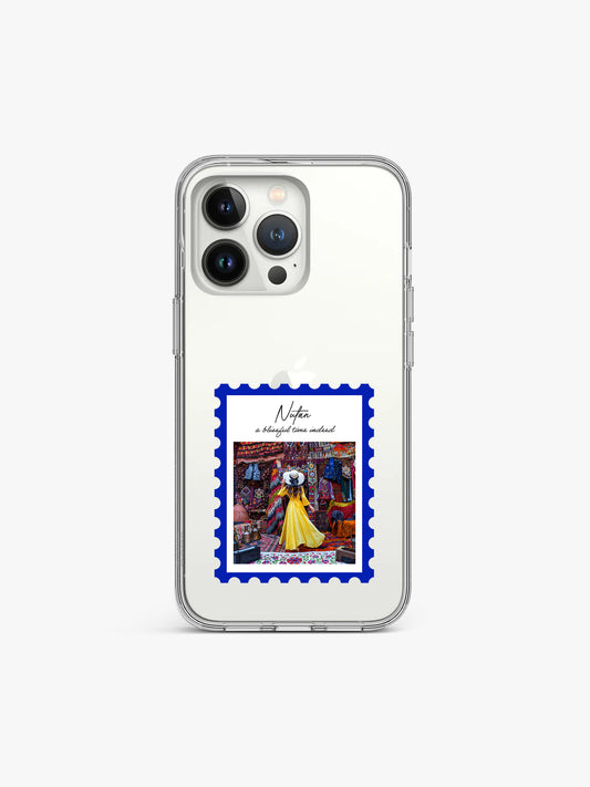 Blissful Polaroid Custom Printed Clear Silicone Cover