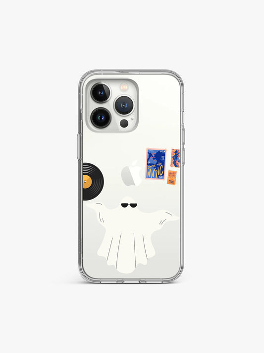 Melophile Ghost Silicone Case Cover